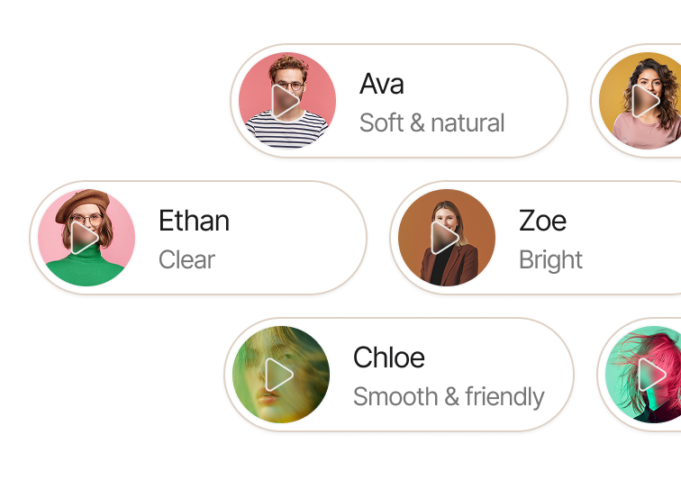 Choose your voice style