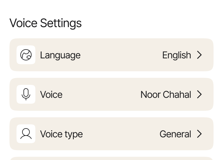 Customize the delivery